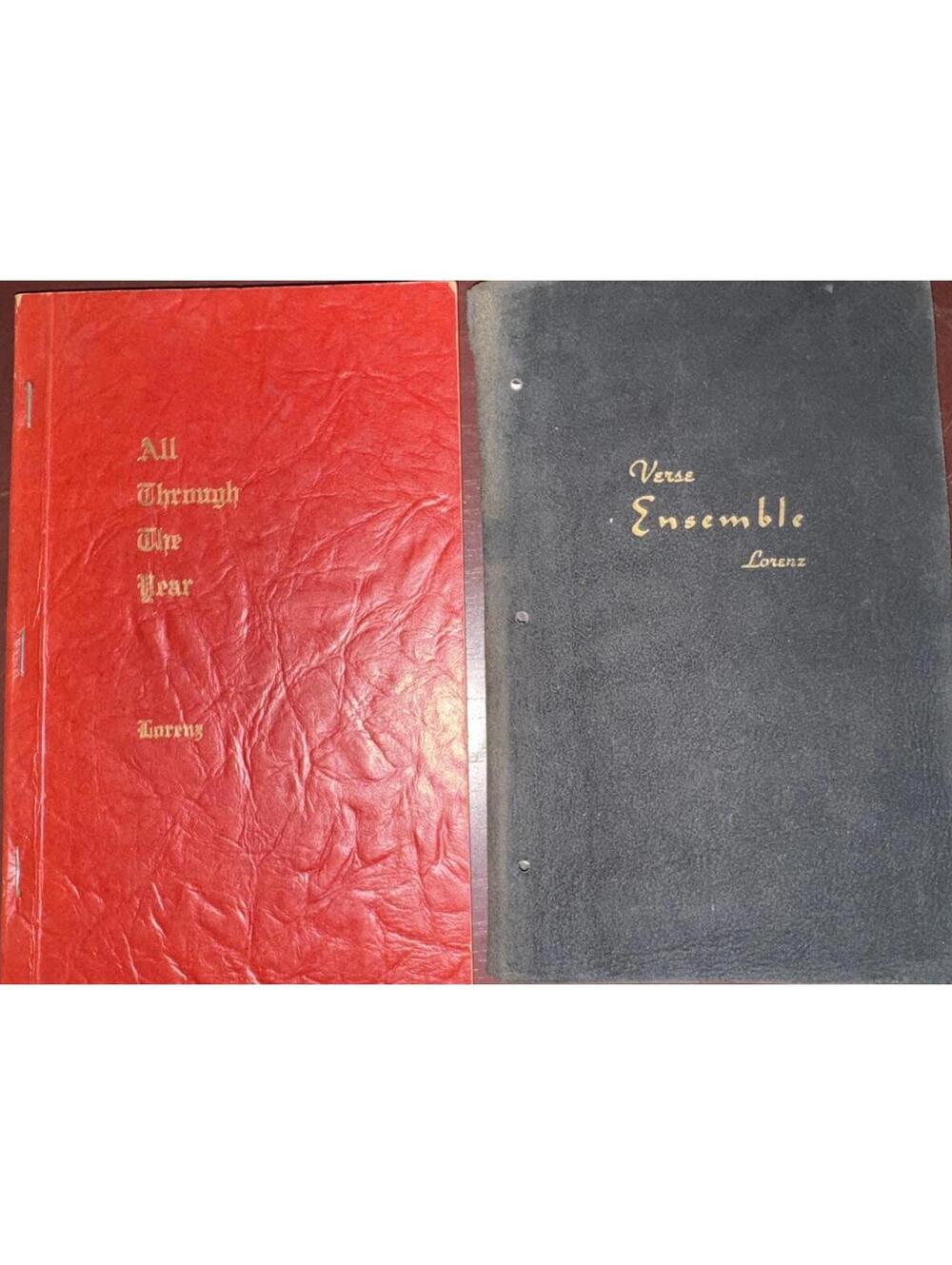 Lorenz Poetry Book Set - 'All Through The Year' & 'Verse Ensemble'